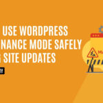 WordPress Maintenance Mode